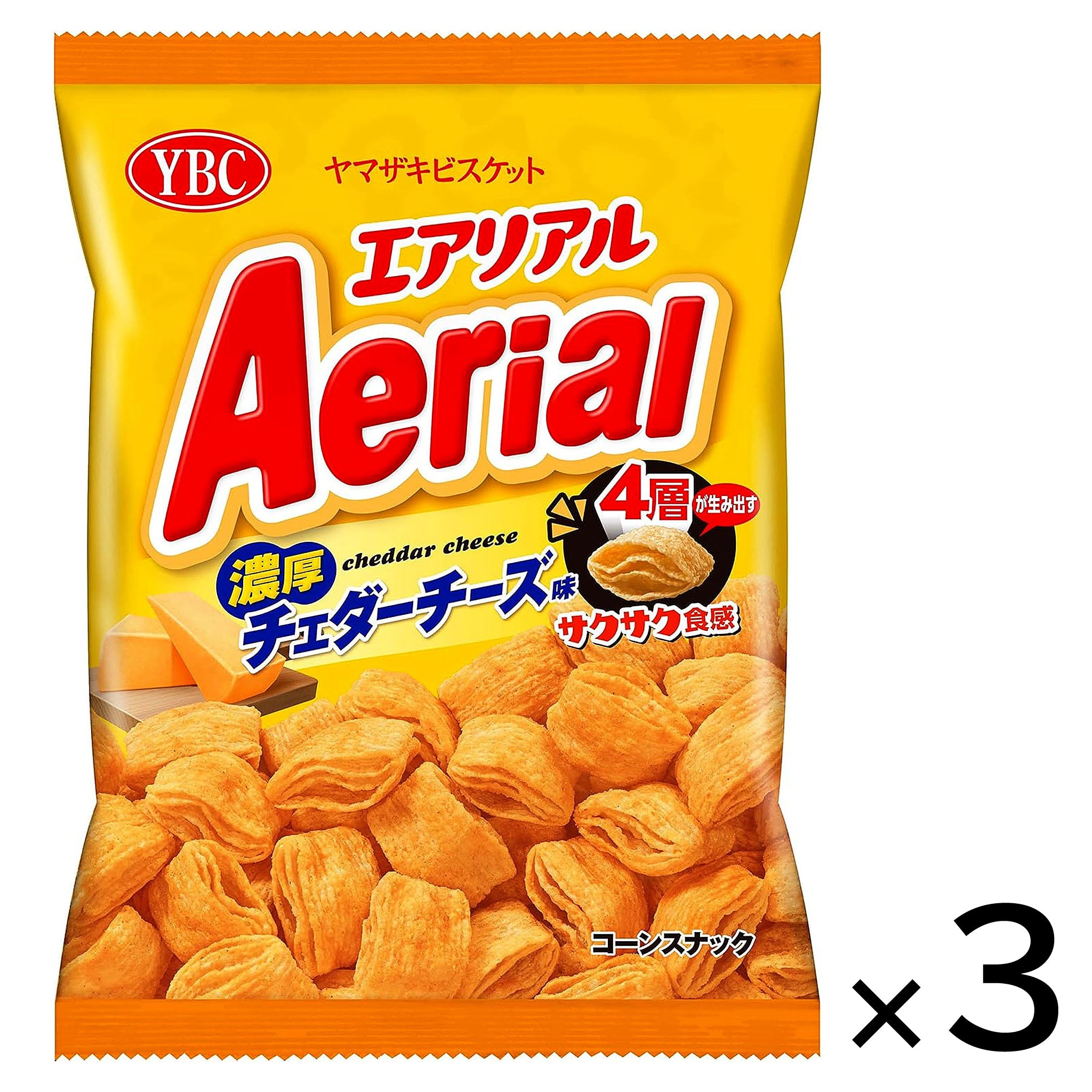 Yamazaki Biscuit Aerial Rich Cheddar Cheese (3-pack)